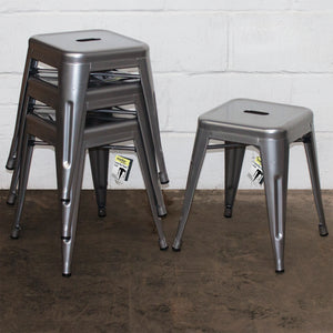 Castel Stool - Silver