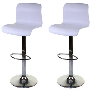 Genoa Bar Stool - White - Set of 2