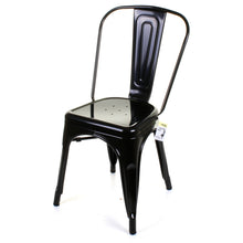 9PC Taranto Table & 8 Siena Chairs Set - Black