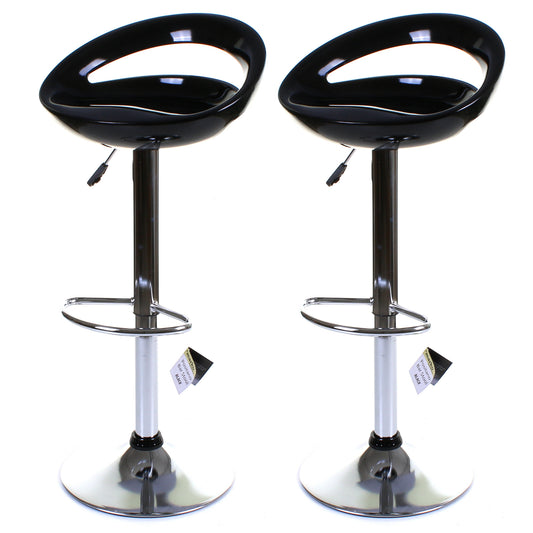 Positano Stool - Black - Set of 2