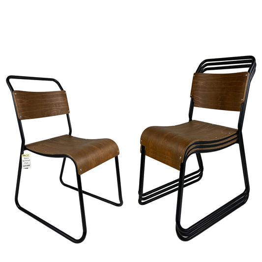 Tropea Bentwood Chairs with Black Frame